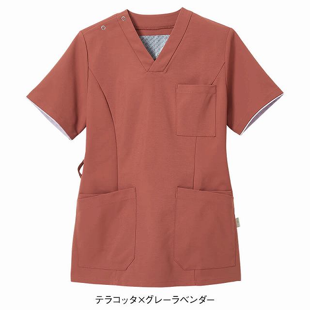 アンファミエ スクラブ 医療 白衣 レディース ナース服 ナーススクラブ