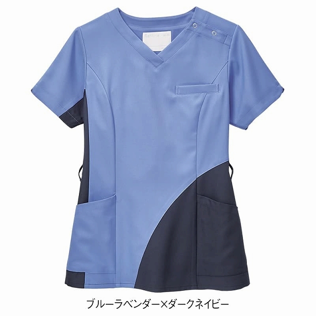 アンファミエ スクラブ 白衣 医療 かわいい ナース ナース服 ウェア