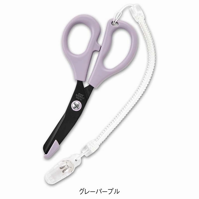 ナースグッズ はさみ ハサミ 日本製 医療 医療 病院 看護師 介護 保育士 アンファミエ　日本製バンジーストラップ付フッ素加工ハサミ mini | アンファミエ | 02