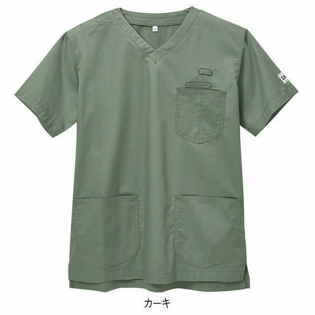 アンファミエ スクラブ 医療 白衣 メンズ ナース服 医療 女性 男性