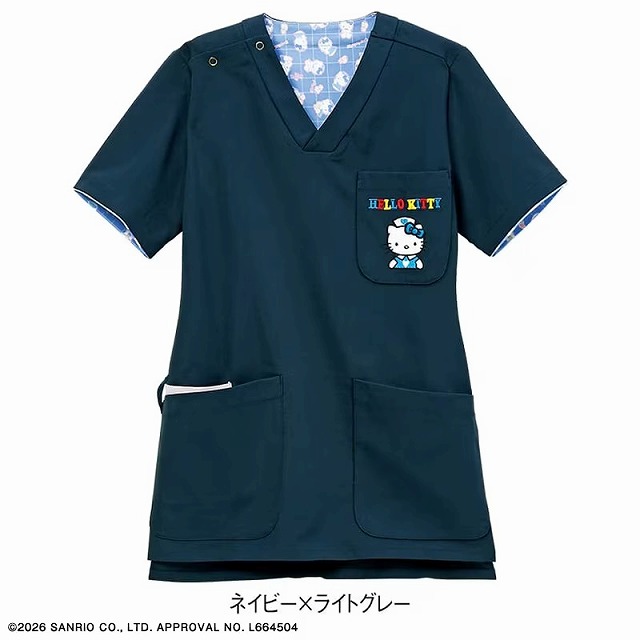 アンファミエ スクラブ 白衣 医療 ナース ナース服 ナースウェア