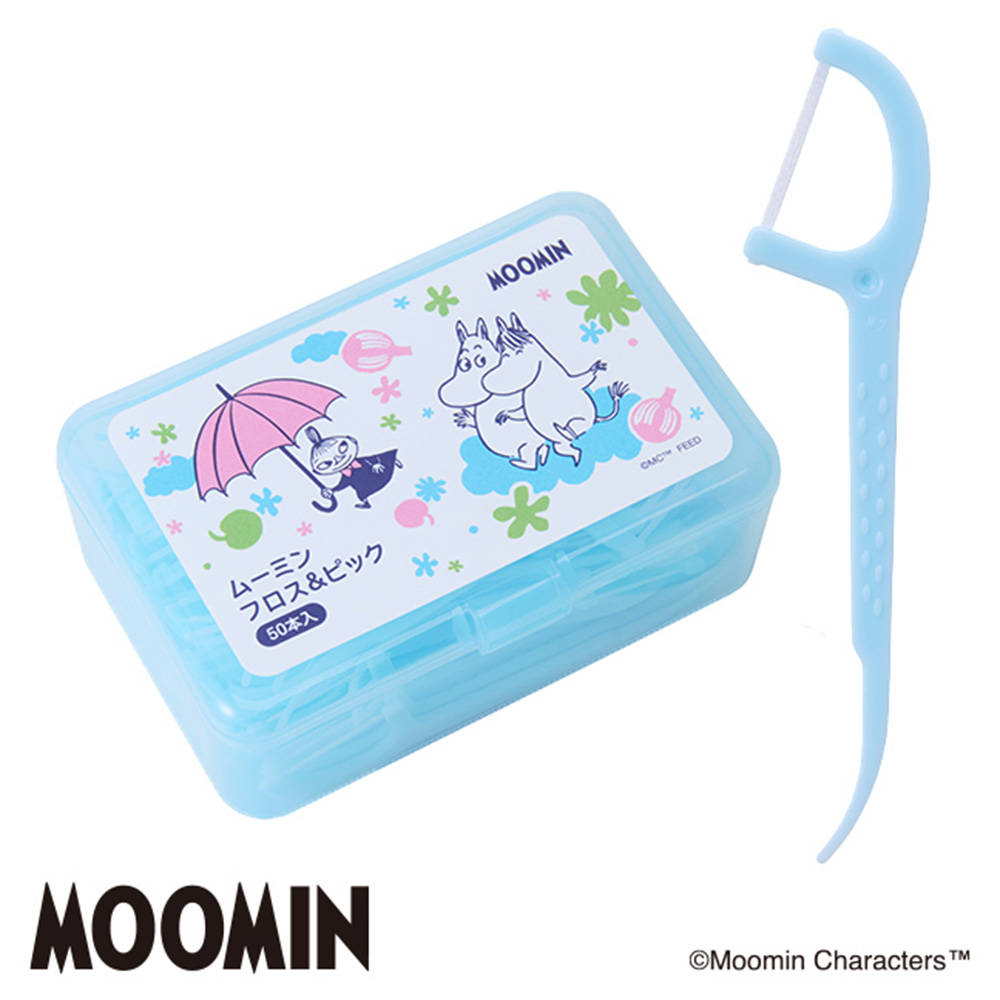 ムーミン フロス＆ピック 50本入