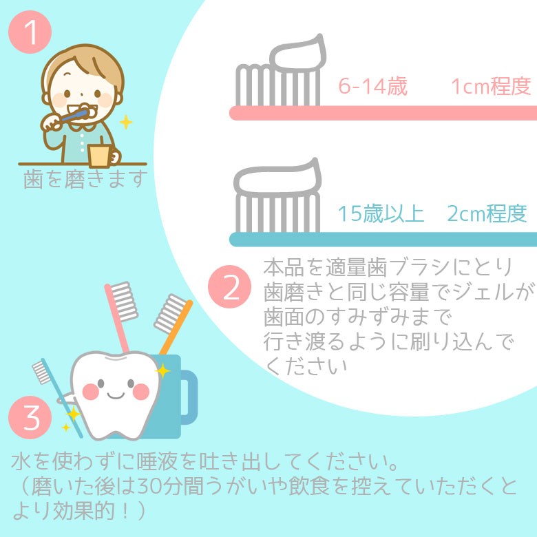 フッ化物配合ジェル フィード ピドケアJr 50g メール便可 6本まで 即