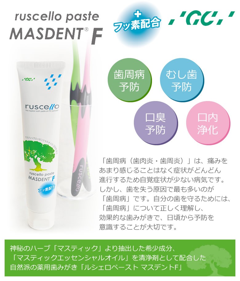 ルシェロ（ジーシー） GC ルシェロ ペースト マスデント F 60g