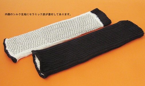 リストウォーマー　ブラック