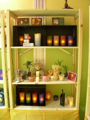 インテリア用スマートキャンドル・ショートグラス