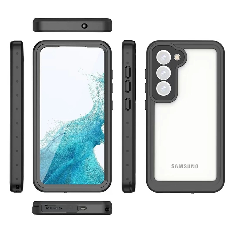 Galaxy S23 Ultra　simフリー 透明ケース、保護フィルム付き。 Galaxy S23 ケース 全面保護 SC-51D SCG19 PETフィルム付 Ultra SC-52D