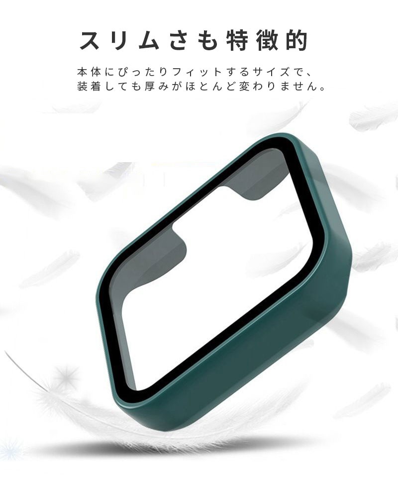Xiaomi Redmi watch 3 ケース カバー ガラスフィルム+PCフレーム