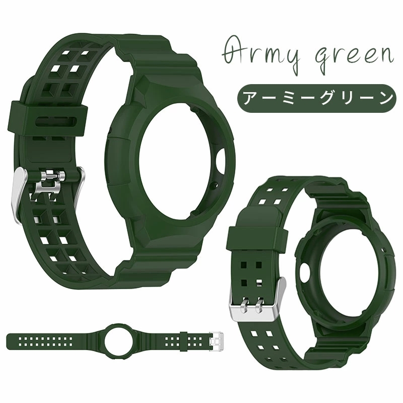Google Pixel Watch 対応 バンド 一体型ベルト TPU 交換ベルト