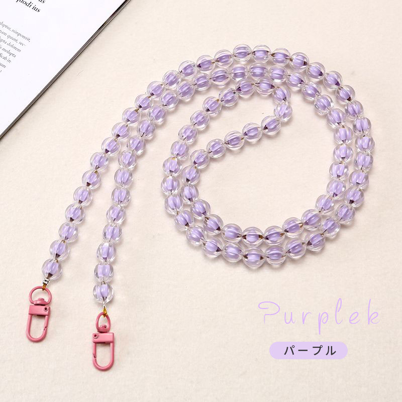 スマホストラップ ショルダー ストラップ スマホ首掛け ins風 アクリル