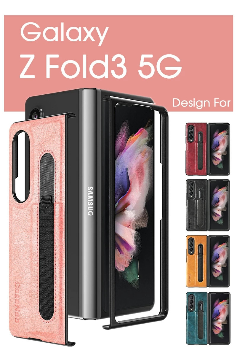 Galaxy Z Fold3 Fold4 Fold5 5G ケース カード収納 5Gカバー キズ防止