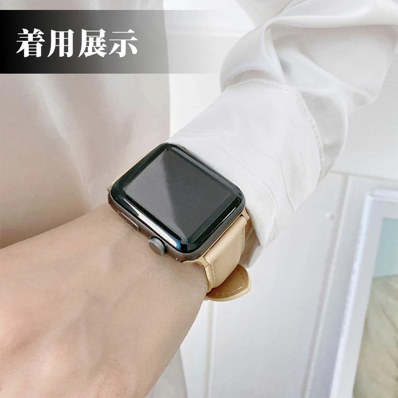 店内全品送料無料】Apple Watch Series7 41mmウォッチバンド 本革  