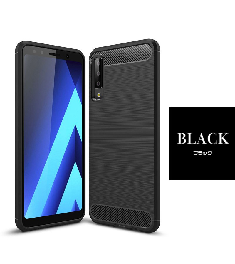 Galaxy A52 5G(SC-53B)炭素繊維柄 Galaxy A7ケース 背面  背面 TPUケース ギャラクシーA7カバー 背面 落下防止 Galaxy A7ケース｜initial-k｜03