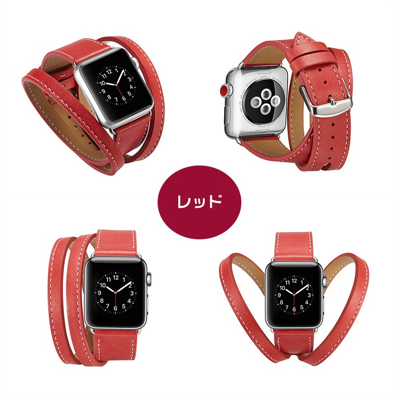 Apple Watchバンド 38mm 42mm アップルウォッチ 時計ベルト Apple Watch腕時計ベルト 本革 牛革 Apple Watch交換用バンド 交換用ベルト メンズ レディース｜initial-k｜05