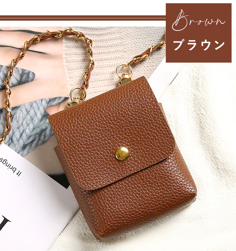 Aprily スマホチェーンポーチAR BROWN Aprily スマホチェーンポーチAR BROWN - メルカリ