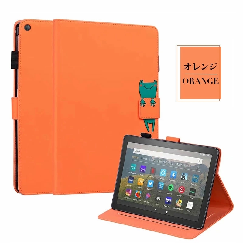 タブレットケース Amazon Fire HD8 2020 ケース カード収納 Plusケース