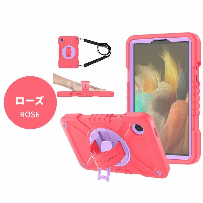 Galaxy Tab A9+ ケースGalaxy A9 ケース カバー 耐衝撃 頑丈 防塵 二重