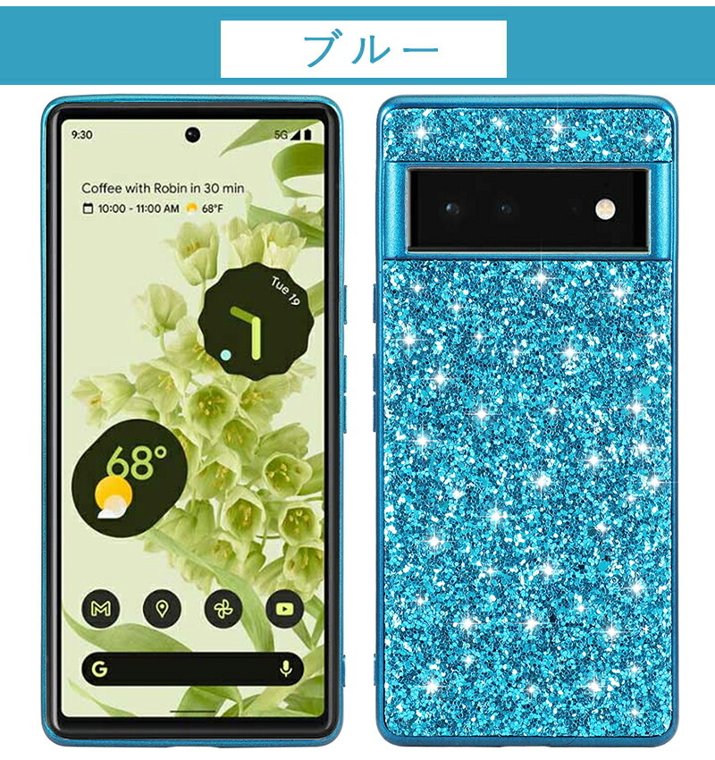 Google Pixel 9a 9 Pro XL ケース 8a キラキラ 大人 軽量 6a