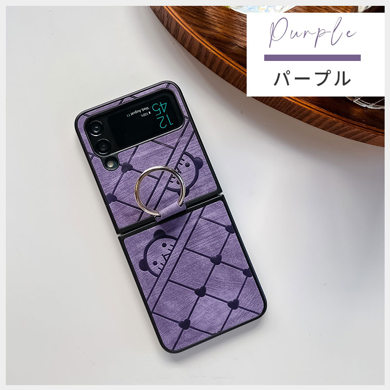 ケツメイシ スマホリング  4個かに様用 スマホケース Galaxy Z Flip4 5G SCG17 SC-54C Flip3 SCG12 SC