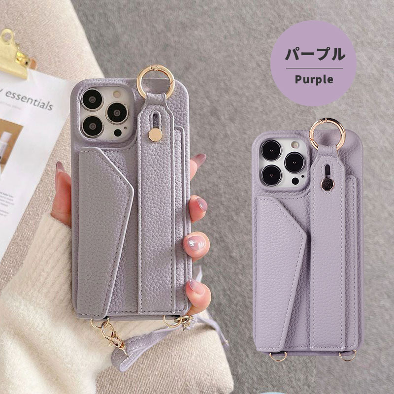 descendant アイホンケースストラップセット iPhoneケース ショルダーストラップ アイホン アイフォン 14pro
