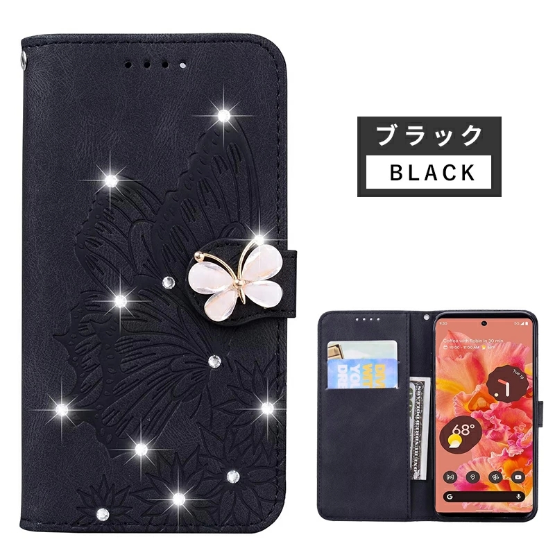 Google Pixel 9a カバー 手帳型 マグネット 6 Pro 7a 8a カメラレンズ