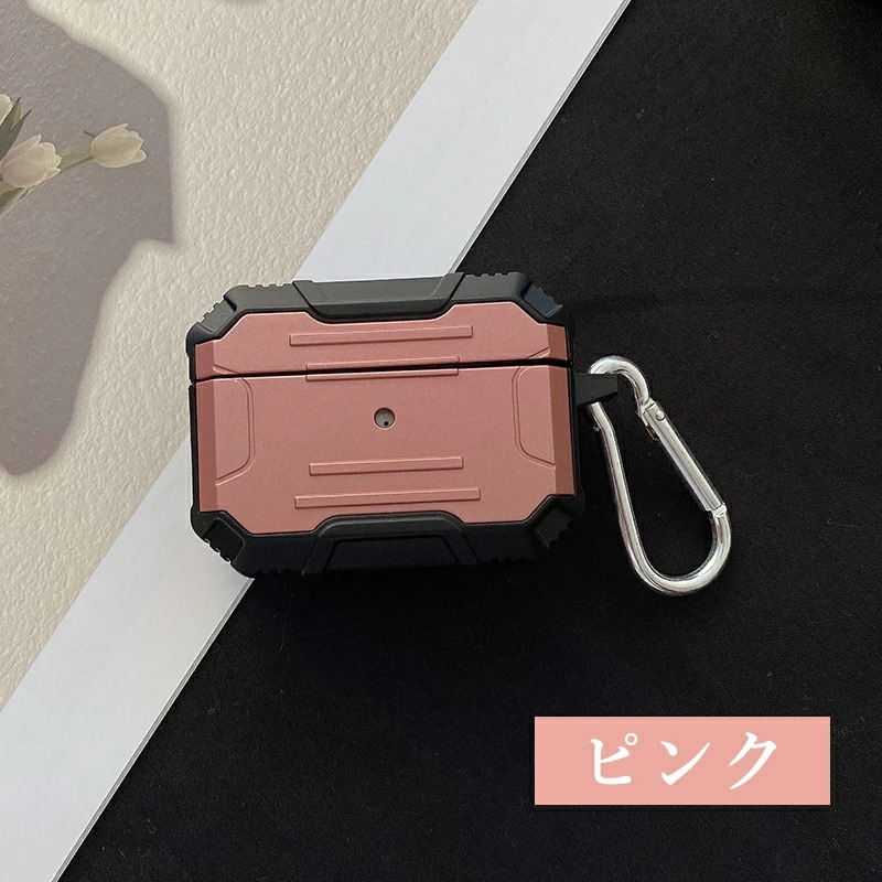 AirPods Pro ケース 第1世代ケース 第2世代ケース カラビナ付き