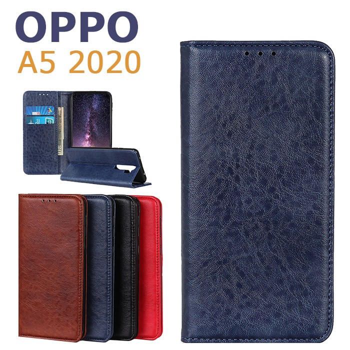 OPPO A5 2020 本体 64GB SIMフリー　ブルー 手帳型ケース箱付 Amazon.co.jp: Oppo A5 2020 ケース 手帳型 カバー オッポ OPPO