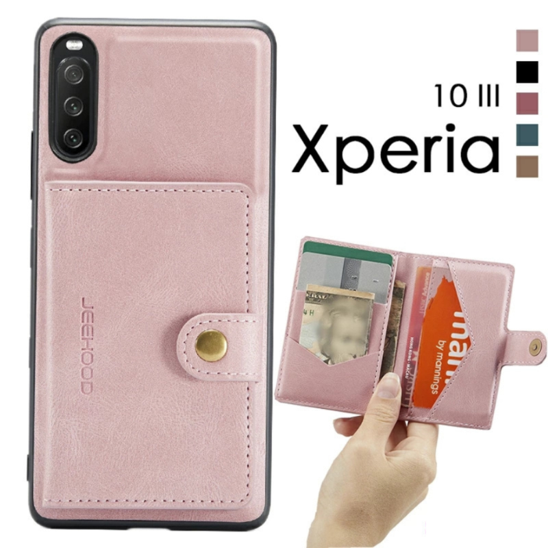 Xperia 10 IIIケース Xperia 10 III ケース カード収納 背面 Xperia 10