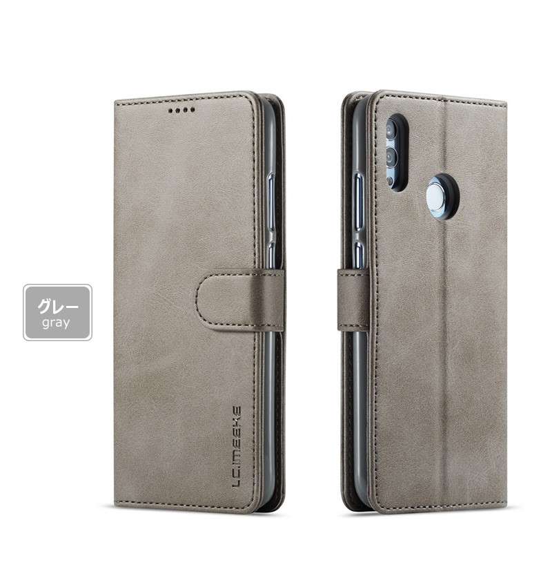 Huawei nova lite 3ケース 手帳型 シンプル Huawei nova lite 3 手帳型ケース マグネット内蔵式 Huawei nova lite 3手帳型カバー 軽量 nova lite ポイント利用 |  | 03
