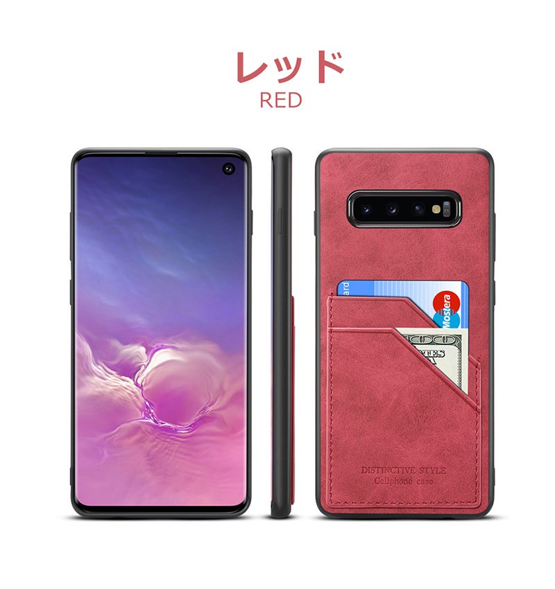 Galaxy S10+ au ケース付き Galaxy 【Galaxy純正品】☆新品未使用☆ スマートフォンカバー