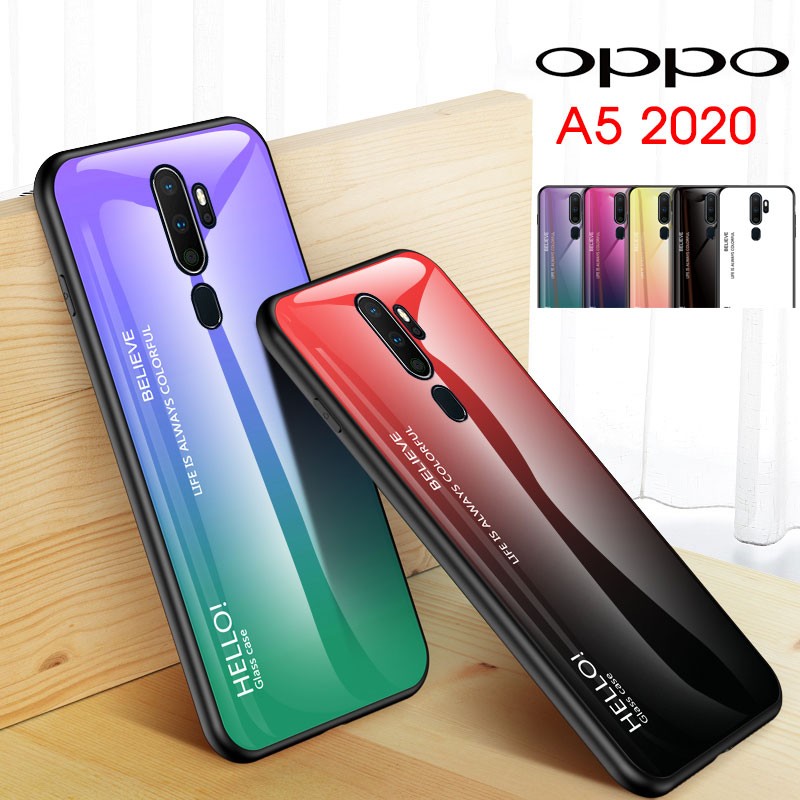 格安 OPPO A5 2020 強化ガラス ケース オッポA5 シンプル 2020 