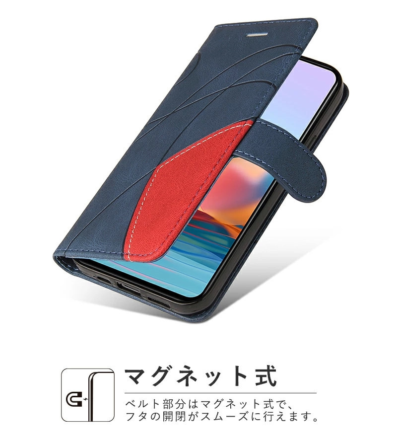 Xiaomi Redmi Note 10 Pro ケース Mi 11 Lite 5G 手帳型 カバー