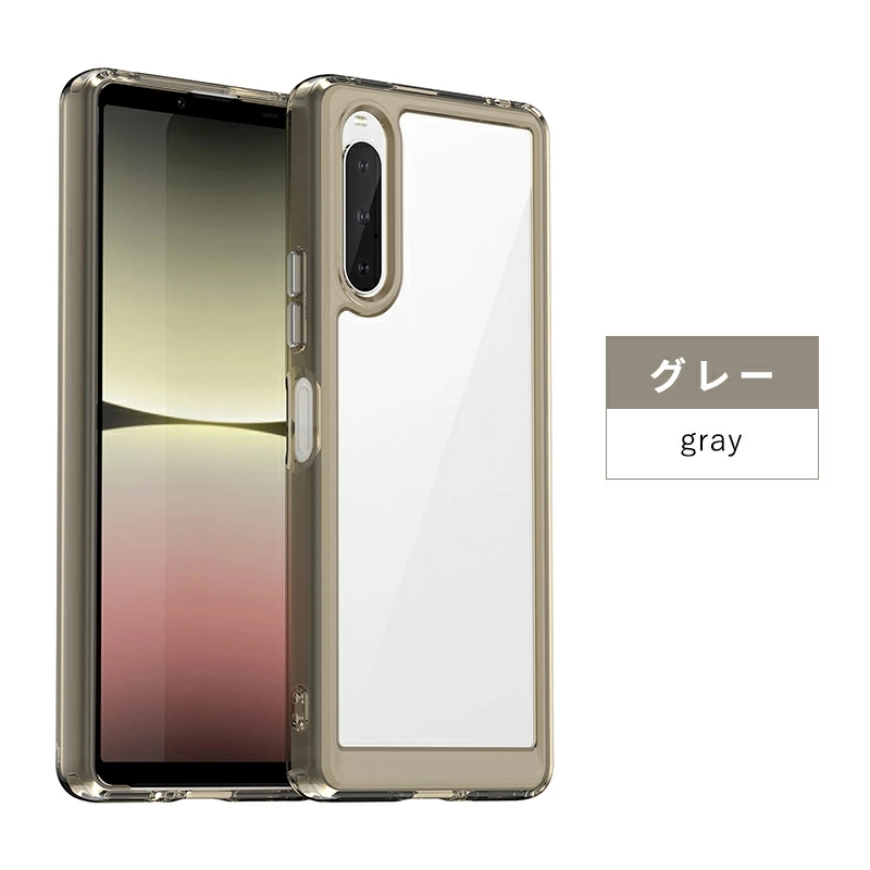 Xperia 1 VI SO-51E ケース SOG13 透明 背面保護 10 SO-52E