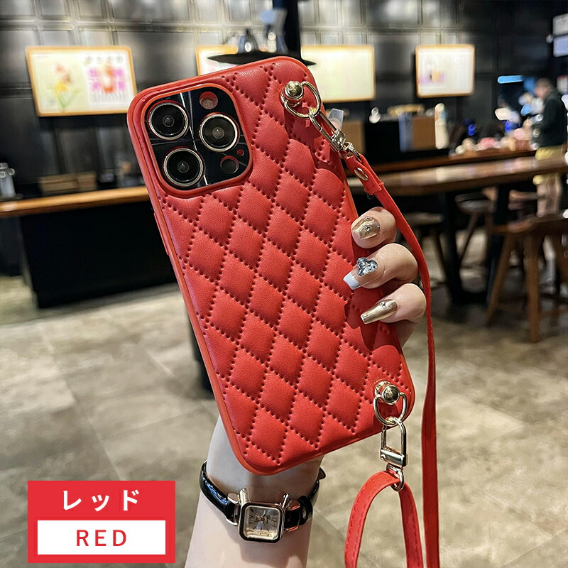 新品PRADA iPhone 14 Pro Max ケース ストラップ付　ピンク 人気満点 iPhoneケース Max Pro 15 レザー サフィアーノ プラダ