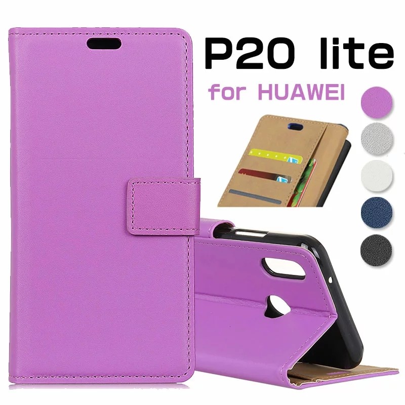 HUAWEI - HUAWEI P20 Lite クラインブルー(手帳ケース美品・フィルム新品付） ファーウェイ スマホケース HUAWEI P20 LITE ケース 手帳型