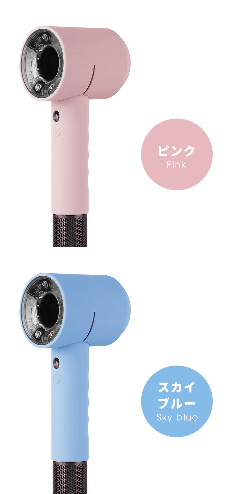 ダイソン　ヘアドライヤー オレンジアクセント 収納ケース付き。hd03 Dyson Supersonic Ionic ヘアドライヤー トパーズオレンジ 収納