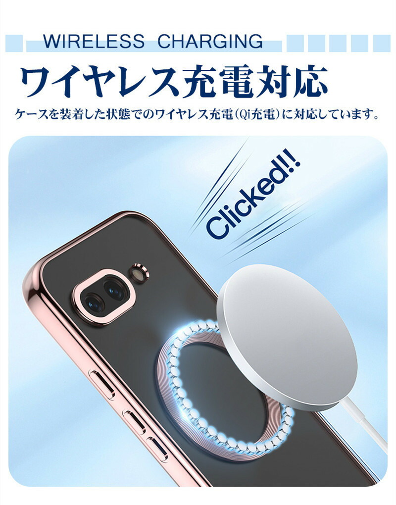 Google Pixel 9a ケース クリア 透明カバー google pixel Magsafe 対応