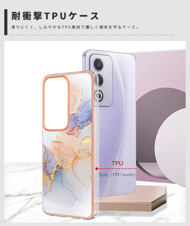 スマホケース OPPO A3 5Gカバー 大理石風 oppo reno11 a ケース オッポ