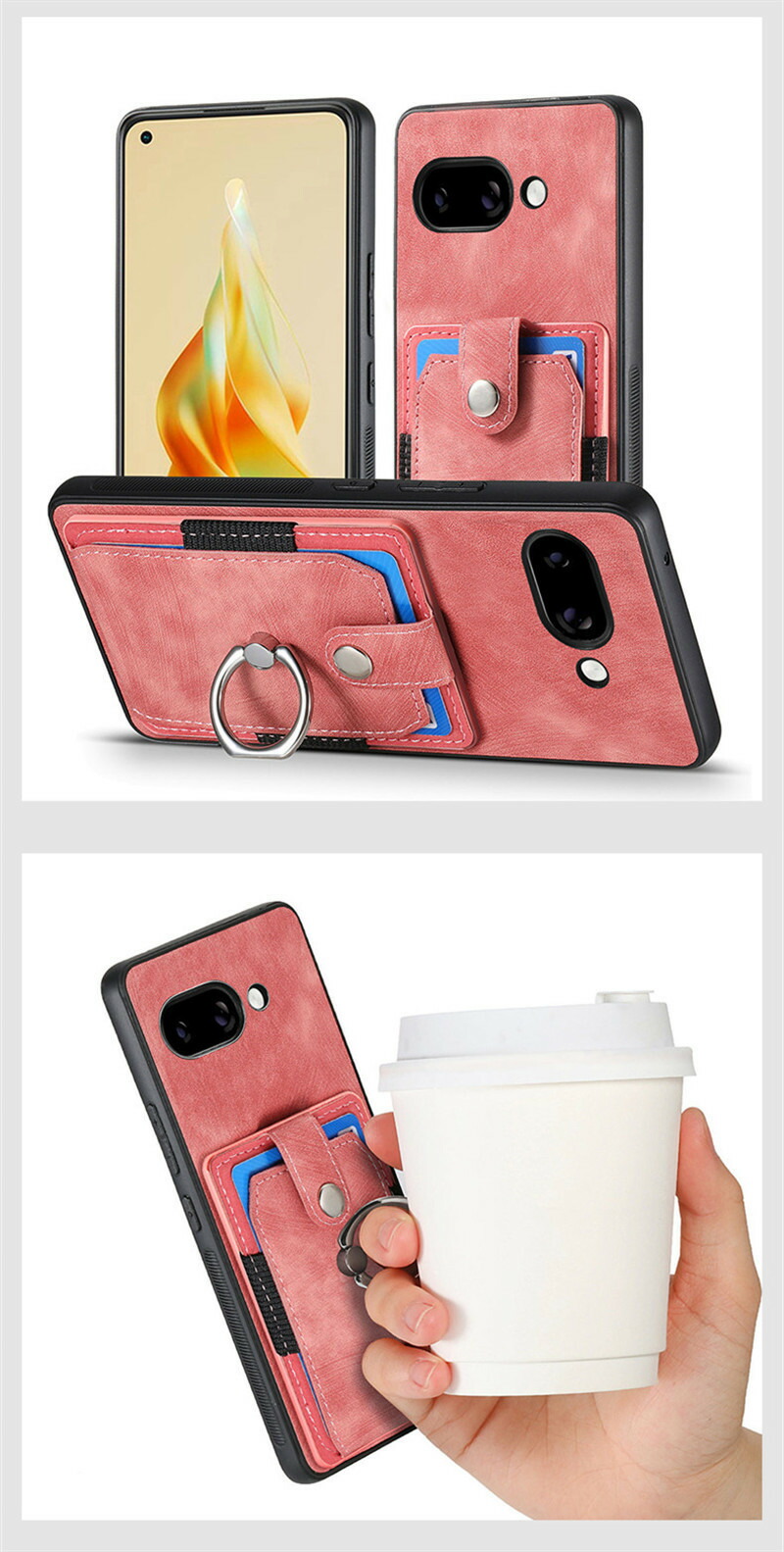 Google Pixel 9a ケース カバー リング付き スマホケース google
