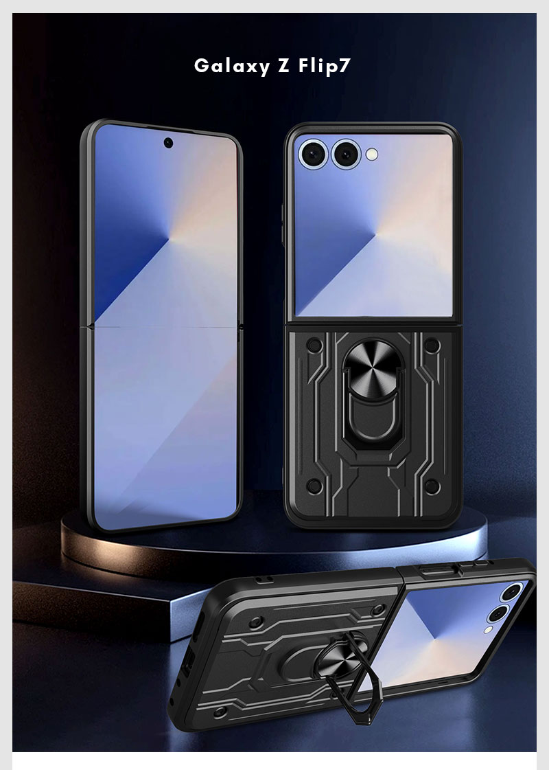 スマホケース Galaxy Z Flip7 ケース スライド式 レンズ保護