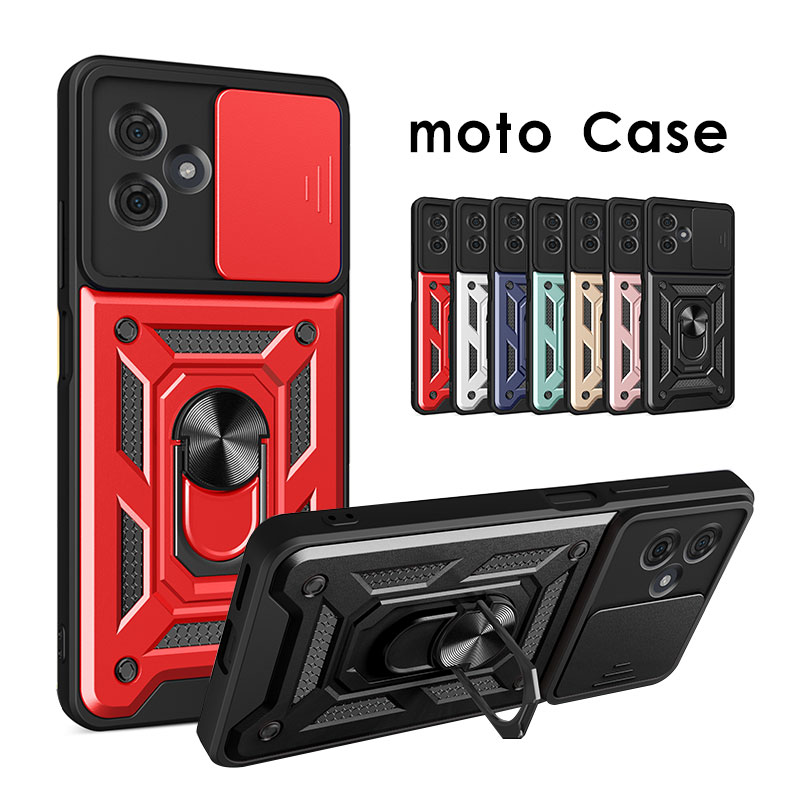 スマホケース moto g64 5G / g64y 5Gケース スライド式 レンズ保護