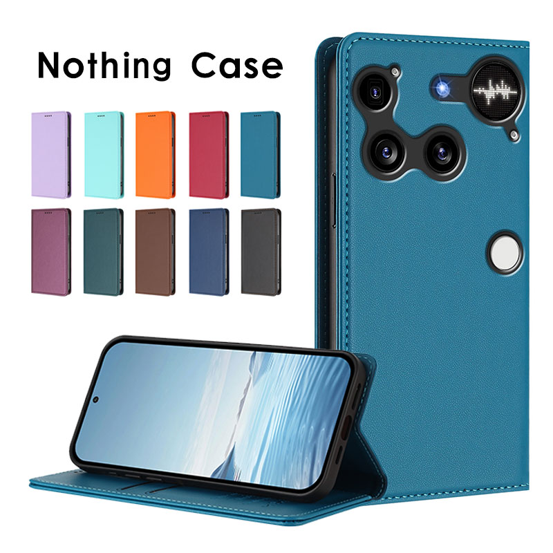 ≪合皮 手帳型 蓋ピタッケース≫ スマホケース Nothing CMF Phone 2