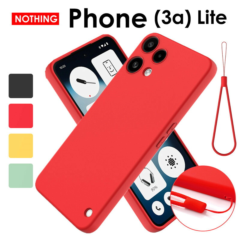 nothing phone 3a lite ケース シリコンNothing Phone (3a) Lite
