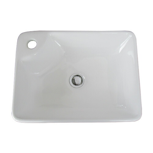  ホワイトラウンドボウル 800ml 4個セット 洗面ボウル 陶器 四角 おしゃれ DIY リフォーム 置き型(オン