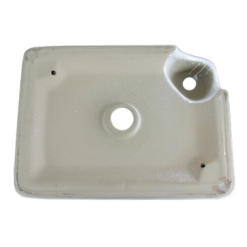  ホワイトラウンドボウル 800ml 4個セット 洗面ボウル 陶器 四角 おしゃれ DIY リフォーム 置き型(オン