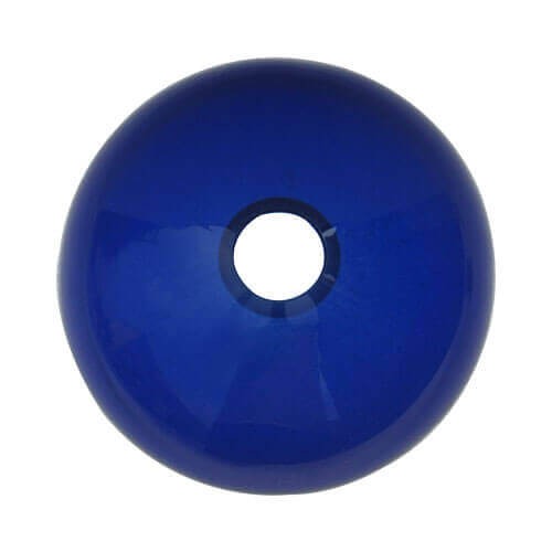ガラス洗面ボウル 小さい 手洗い鉢 青 ブルー W250×D250×H85 品番INK-0406019H - 5