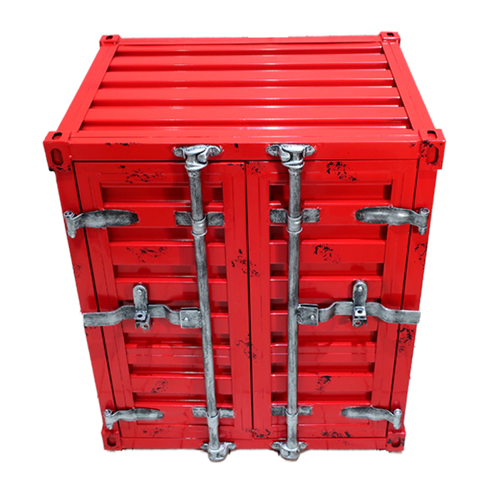 コンテナボックス 台 収納 下駄箱 おしゃれ インテリア 赤・レッド