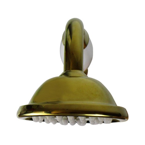 シャワーヘッド 陶器 おしゃれ アンティーク風 ゴールド 金 INK