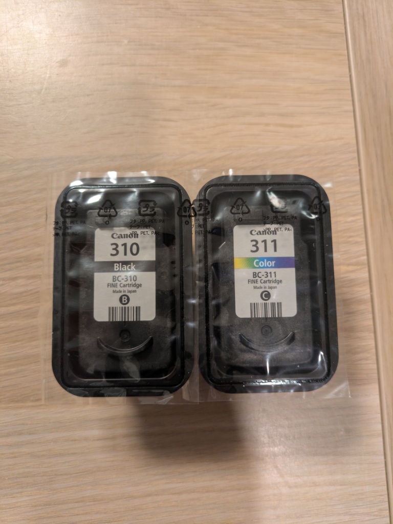 CANON BC-310×2箱 BC-311×2箱純正 キヤノン 純正 インクカートリッジ BC-310 BC-311 2個セット