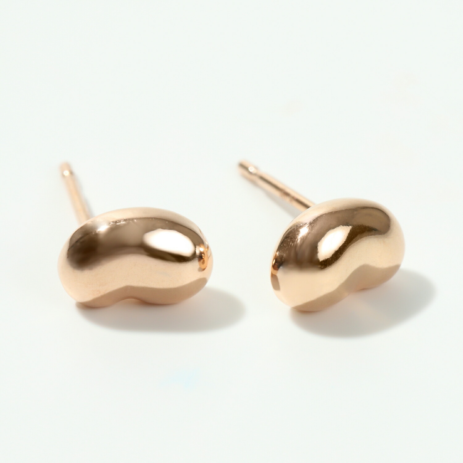ピアス つけっぱなし 地金 金属普段使い スタッドピアス レディース18k
